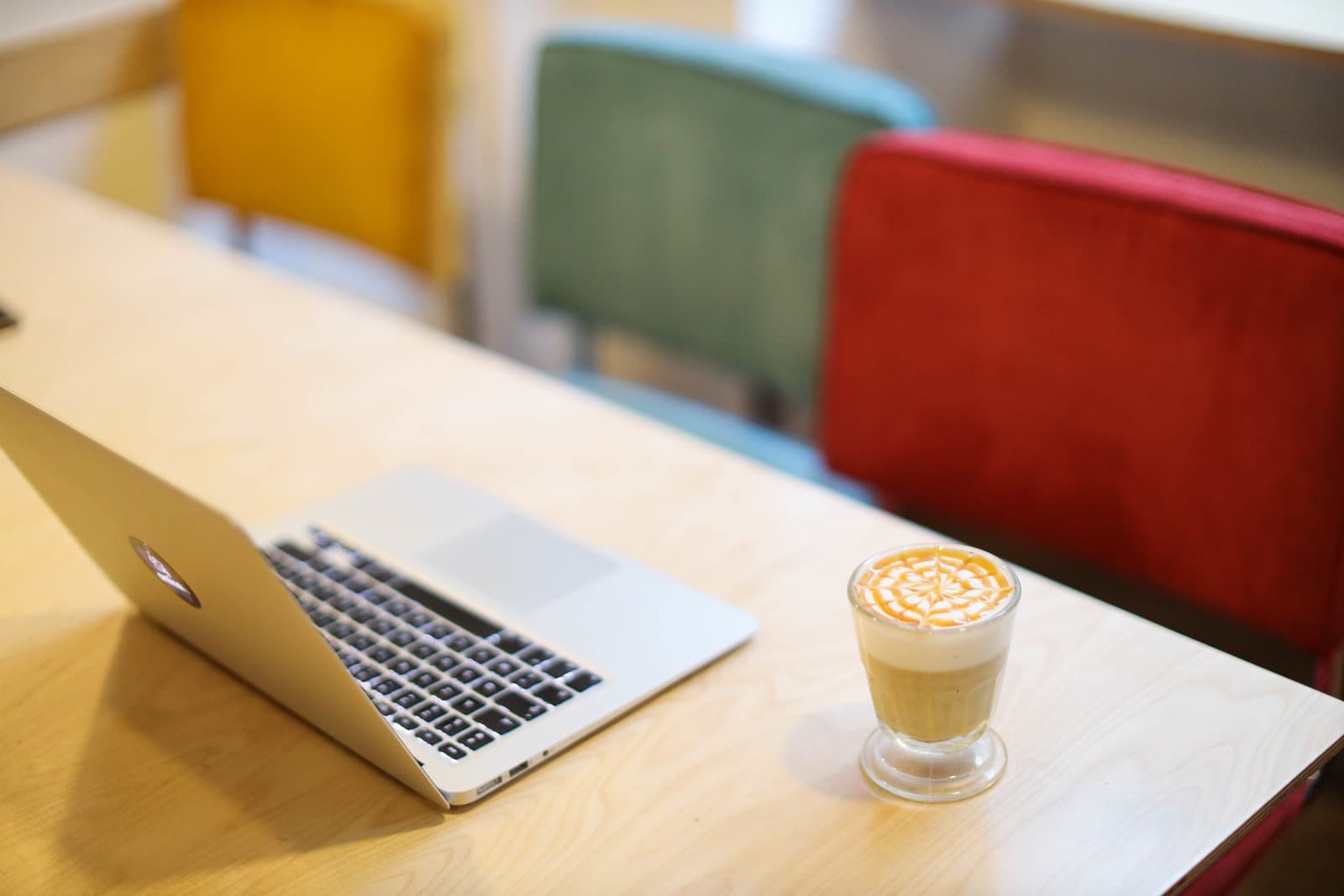 Coffee and laptop at Anticafé Bordeaux